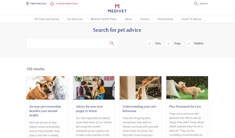 Medivet-Corporate-Website