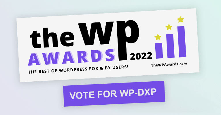 We’ve Been Nominated In The WP Awards!