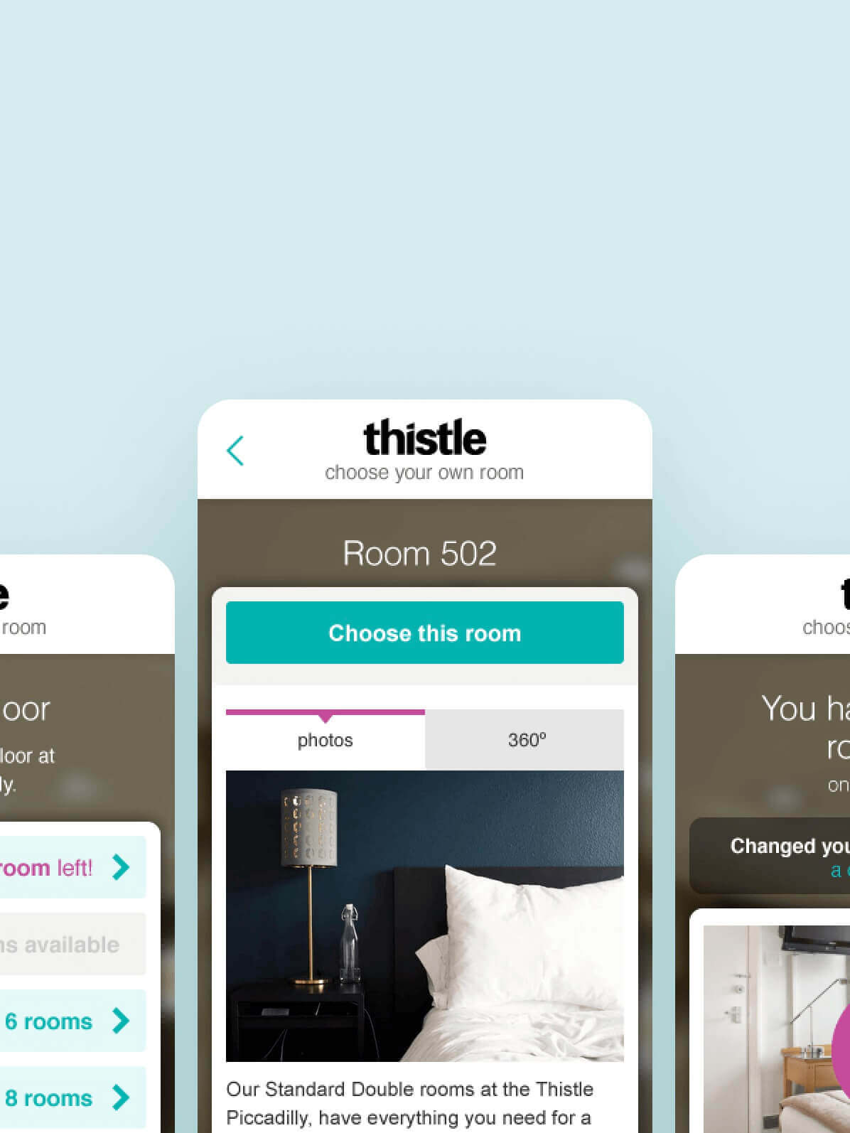 Thistle Pick-a-room App