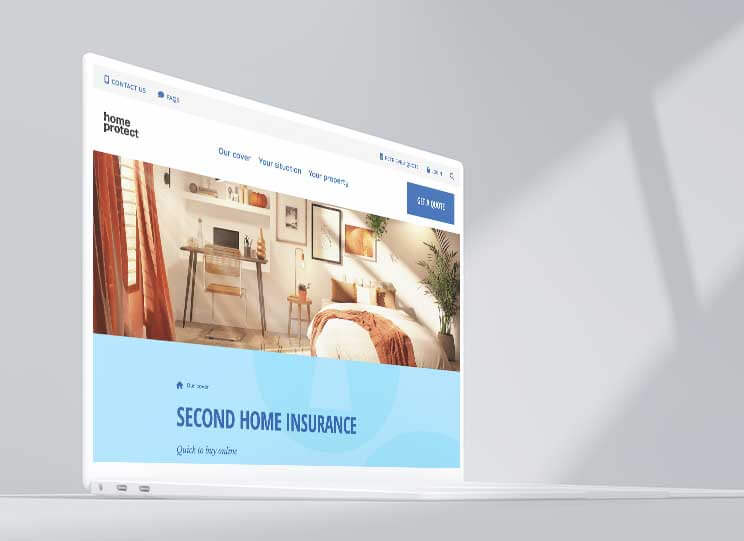 Homeprotect Website Design