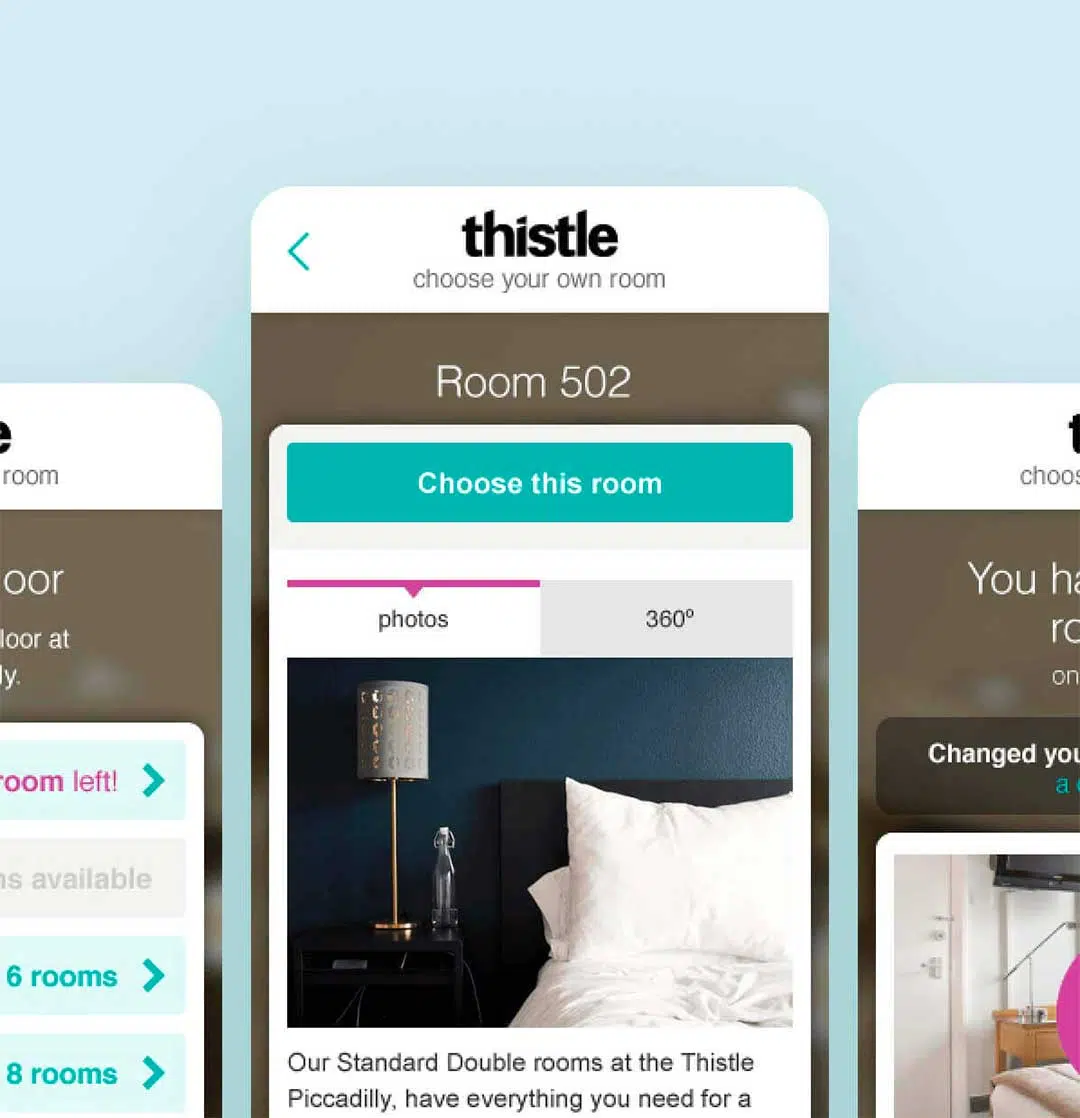 Thistle Pick-a-room App