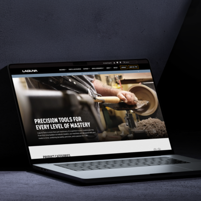 Designing a New Website to Transform the Laguna Tools Brand