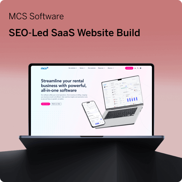 SEO-Led SaaS Website Build