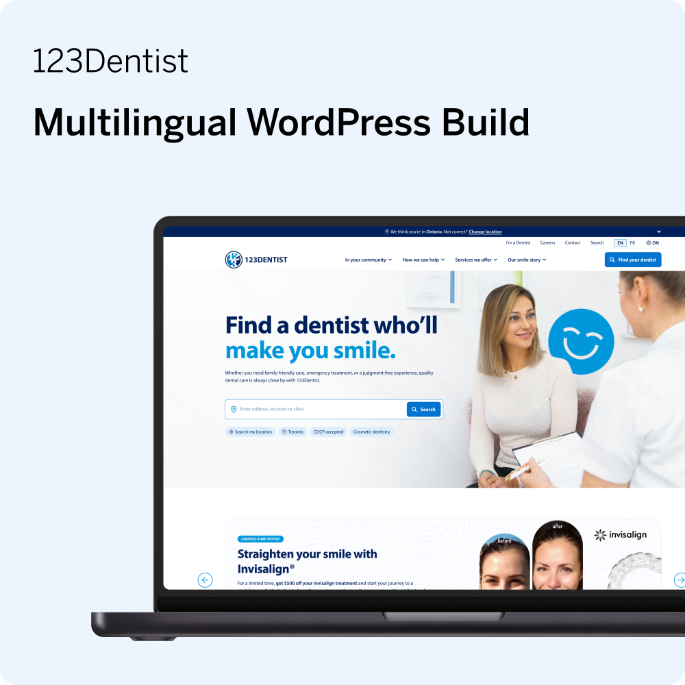 WordPress Multilingual Redesign & Build