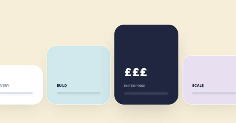 Four rectangular blocks with labels: "STANDARD," "BUILD," "EVERYWHERE," and "MANAGE," arranged from left to right, with the "EVERYWHERE" block prominently highlighted.